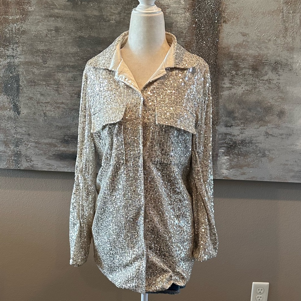 Women’s GeeGee Sequin Top